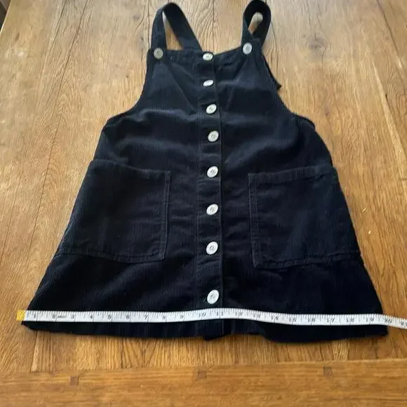 BDG Corduroy Button Front Overall Skirt - Picture 6 of 9